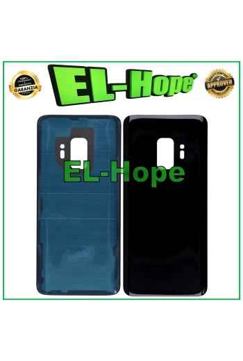 TAPA DE BATERÍA PARA SAMSUNG GALAXY S9 SM-G960 CUERPO DE VIDRIO CARCASA TRASERA NEGRA