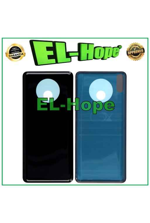 CUBIERTA DE BATERÍA PARA ONEPLUS 7T CUBIERTA DE CUERPO CARCASA TRASERA NEGRA