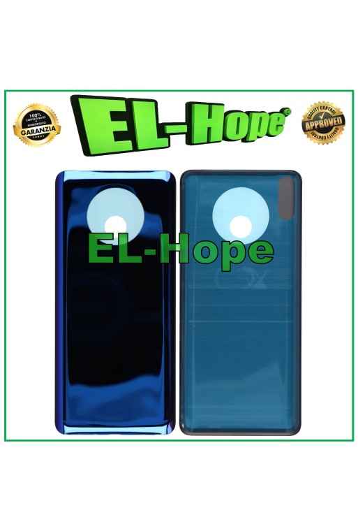 TAPA DE BATERÍA PARA ONEPLUS 7T CUBIERTA DEL CUERPO CARCASA TRASERA AZUL