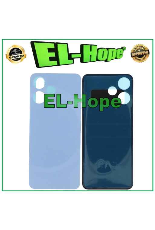 CUBIERTA DE BATERÍA PARA XIAOMI REDMI NOTE 12R 23076RA4BC CARCASA TRASERA AZUL