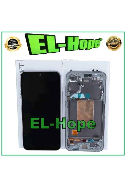 MARCO ORIGINAL PANTALLA LCD SAMSUNG GALAXY S23 FE 5G 2023 SM-S711 TÁCTIL NEGRO