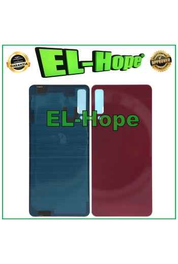 TAPA DE BATERÍA PARA SAMSUNG GALAXY A7 2018 SM-A750 CUERPO TRASERO DE VIDRIO ROSA