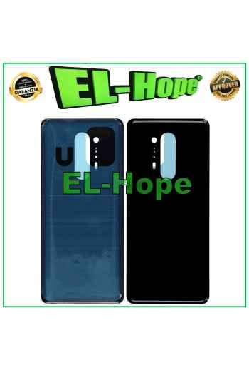 CUBIERTA DE BATERÍA PARA ONEPLUS 8 PRO CUBIERTA DE CUERPO CARCASA TRASERA NEGRA