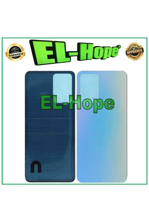 TAPA DE BATERÍA PARA OPPO RENO 7 CUBIERTA DE CUERPO CARCASA TRASERA AZUL