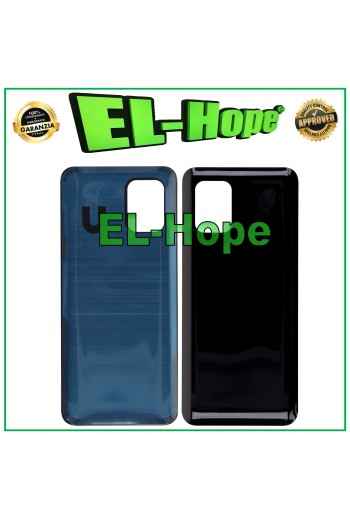 TAPA DE BATERÍA PARA XIAOMI MI 10 LITE CARCASA TRASERA TAPA TRASERA NEGRA