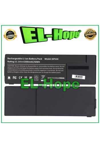 BATERÍA PARA PORTÁTIL SONY VAIO BPS24 5200 mAh 11,1 V 58 Wh NEGRA IGUAL A LA ORIGINAL