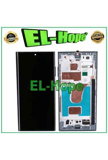 PANTALLA LCD TÁCTIL TFT + MARCO PARA SAMSUNG GALAXY S23 ULTRA SM-S918 NEGRO