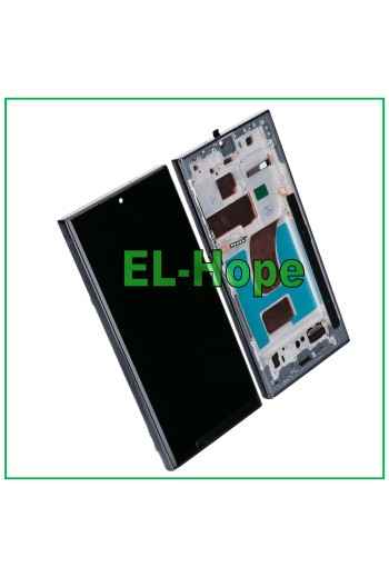 PANTALLA LCD TÁCTIL TFT + MARCO PARA SAMSUNG GALAXY S23 ULTRA SM-S918 NEGRO