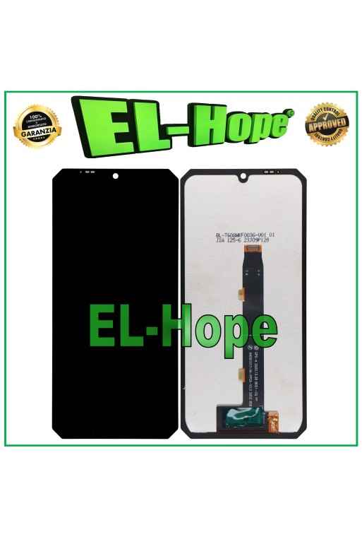 PANTALLA LCD PARA CUBOT KINGKONG 5 PANTALLA TÁCTIL DE VIDRIO MONTADA NEGRA