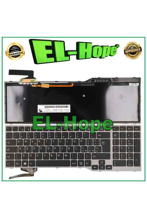 TECLADO ITA PARA PORTÁTIL FUJITSU E753 E754 E756 E554 E556 E557 RETROILUMINADO