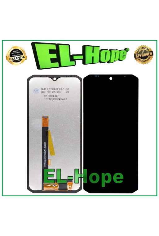 PANTALLA LCD PARA DOOGEE S99 / S99 PRO PANTALLA TÁCTIL MONITOR DE CRISTAL MONTADO NEGRO