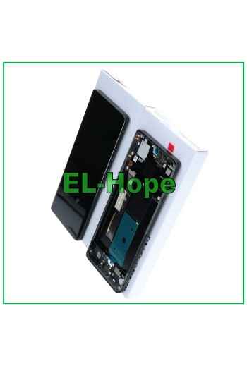 PANTALLA LCD ORIGINAL SERVICIO MOTOROLA MOTO EDGE 40 XT2303-2 MARCO TÁCTIL NEGRO