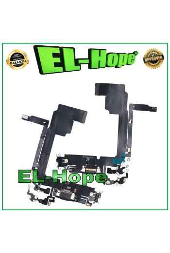 APPLE IPHONE 15 PRO MAX CONECTOR DE CARGA ANTENA DE MICRÓFONO BASE DE CARGA AZUL