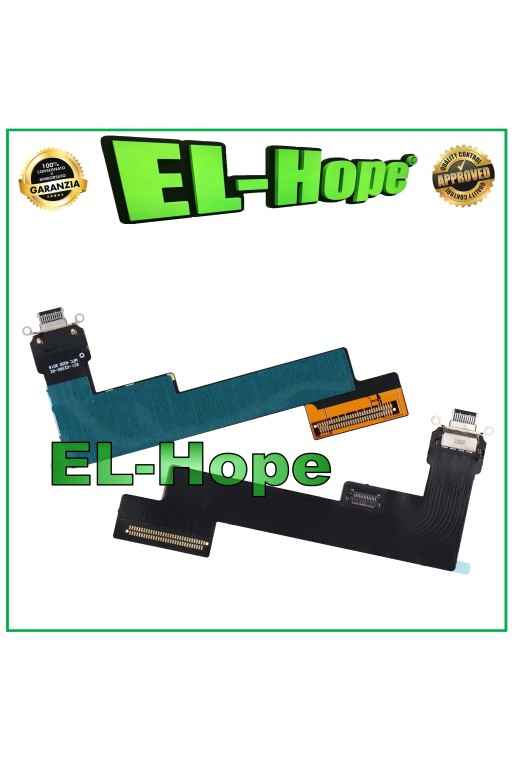 Conector de carga para iPad Air 4 2020 de 10.9 pulgadas, wifi, A2072, A2316, A2324 y A2325, color negro.