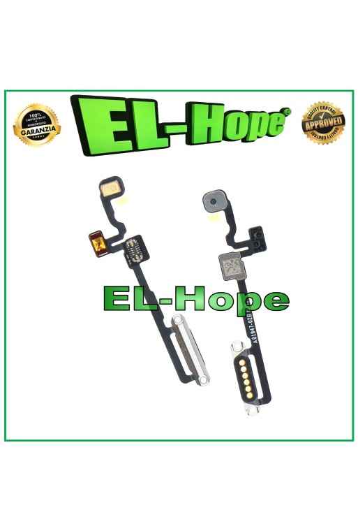 BOTÓN DE ENCENDIDO PLANO + MICRÓFONO PARA APPLE WATCH SERIES 4 40MM SMARTWATCH