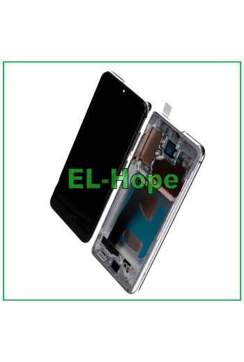 PANTALLA TFT LCD + MARCO PARA SAMSUNG GALAXY S20 SM-G980 G981 CRISTAL TÁCTIL BLANCO