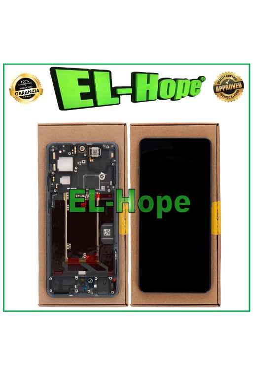 PANTALLA TÁCTIL + MARCO LCD ORIGINAL SERVICIO ONEPLUS 13R 5G CPH2645 CPH2691 NEGRO