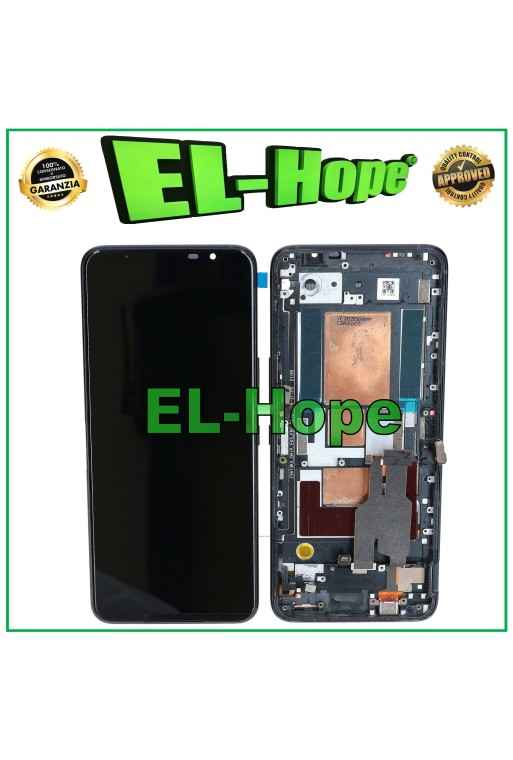 PANTALLA LCD OLED + MARCO PARA ASUS ROG PHONE 5 ZS673KS I005D PANTALLA TÁCTIL NEGRA
