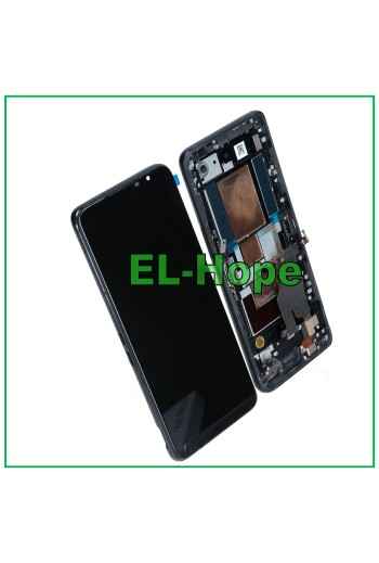 PANTALLA LCD OLED + MARCO PARA ASUS ROG PHONE 5 ZS673KS I005D PANTALLA TÁCTIL NEGRA