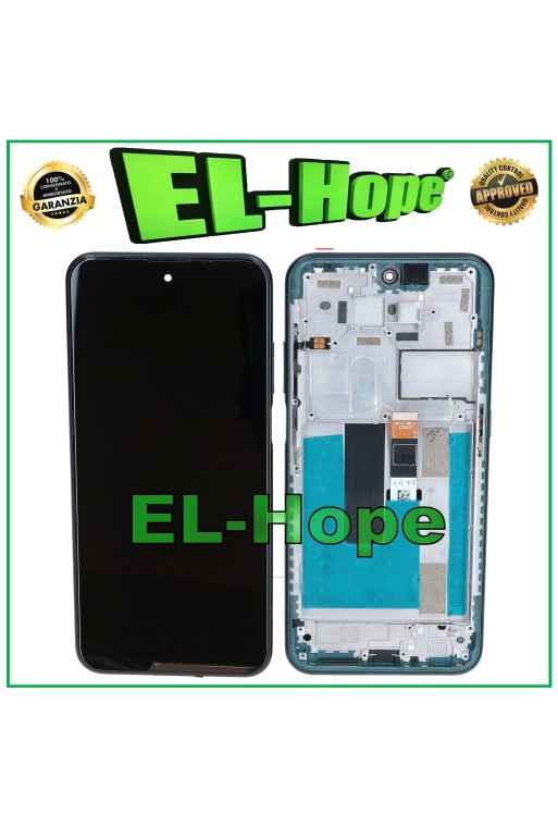 MARCO DE PANTALLA LCD PARA NOKIA X20 TA-1341 TA-1344 PANTALLA TÁCTIL CRISTAL NEGRO