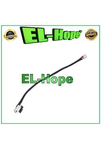 Conector de alimentación CC para portatil HP 15-AC 255 G4 13-C plano de 16,8 cm