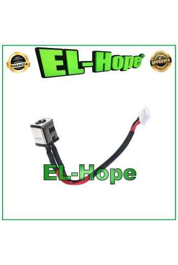 Conector de alimentación PJ246 plano y flexible para portatil ASUS K70IJ