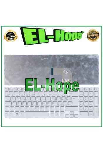 TECLADO ITALIANO PARA PORTÁTIL SONY SVE151 SVE152 SVE1511 SVE1512 SVE1513 BLANCO