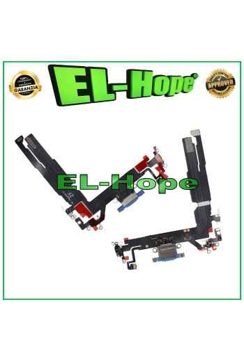 APPLE IPHONE 16 CONECTOR DE CARGA MICRÓFONO ANTENA DOCK CARGA PLANA AZUL