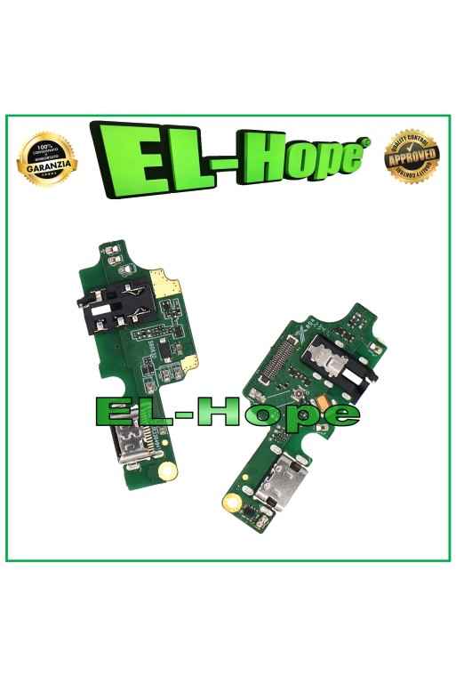 Diseno del conector de carga para ZTE BLADE V50, micrófono 4G, base de carga PCB tipo C