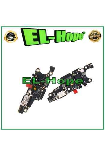 Conector de carga para micrófono Honor X7B CLK-LX1, base PCB, tipo C 