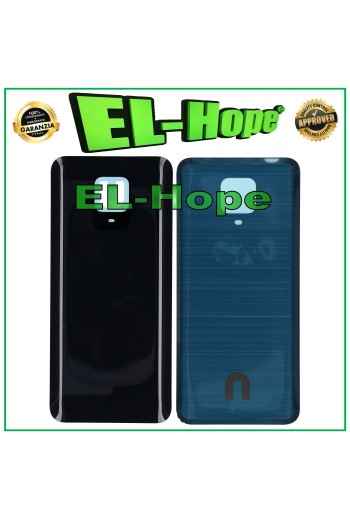 TAPA DE BATERÍA PARA XIAOMI REDMI NOTE 9 PRO M2003J6 / 9S CUERPO TRASERO NEGRO