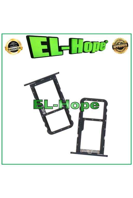 COMPARTIMENTO PARA CARRITO DE RANURA PARA TARJETA SIM + MICRO SD PARA ZENFONE 5 ZE620KL X00QD NEGRO