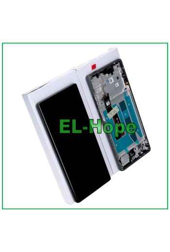 PANTALLA LCD OLED MARCO ORIGINAL SERVICIO MOTOROLA MOTO G85 XT2427 TÁCTIL GRIS