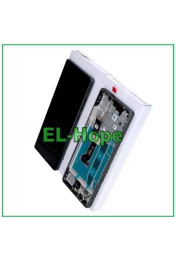 PANTALLA LCD OLED MARCO ORIGINAL SERVICIO MOTOROLA MOTO G85 XT2427 TÁCTIL GRIS