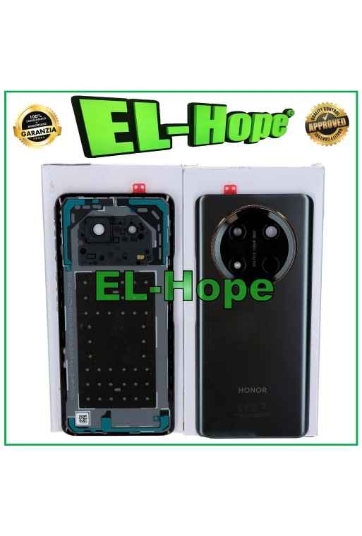 FUNDA TRASERA ORIGINAL PARA HONOR MAGIC 7 LITE BRP-NX1 CON TAPA DE BATERÍA NEGRA