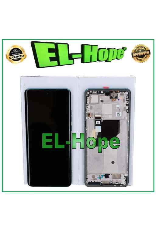 PANTALLA LCD TÁCTIL + MARCO ORIGINAL SERVICIO MOTOROLA MOTO EDGE 40 NEO XT2307 AZUL
