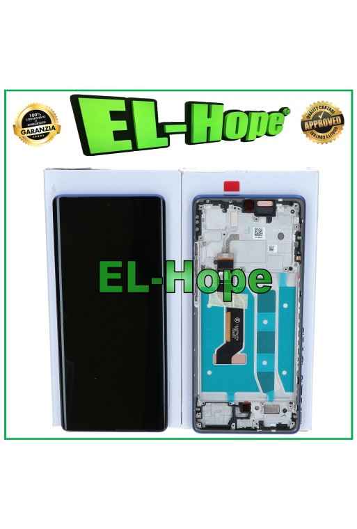 PANTALLA LCD OLED MARCO ORIGINAL SERVICIO MOTOROLA MOTO G85 XT2427 TÁCTIL AZUL