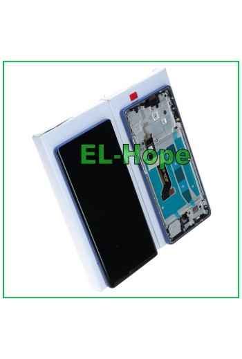 PANTALLA LCD OLED MARCO ORIGINAL SERVICIO MOTOROLA MOTO G85 XT2427 TÁCTIL AZUL
