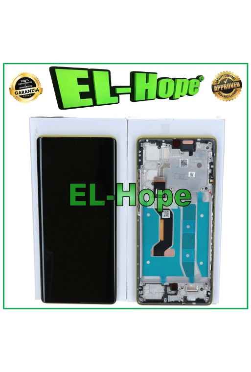 PANTALLA TÁCTIL OLED CON MARCO SERVICIO ORIGINAL MOTOROLA MOTO G85 XT2427 VERDE OLIVA