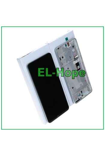 PANTALLA OLED TÁCTIL CON MARCO SERVICIO ORIGINAL MOTOROLA MOTO EDGE 30 XT2203 PLATA