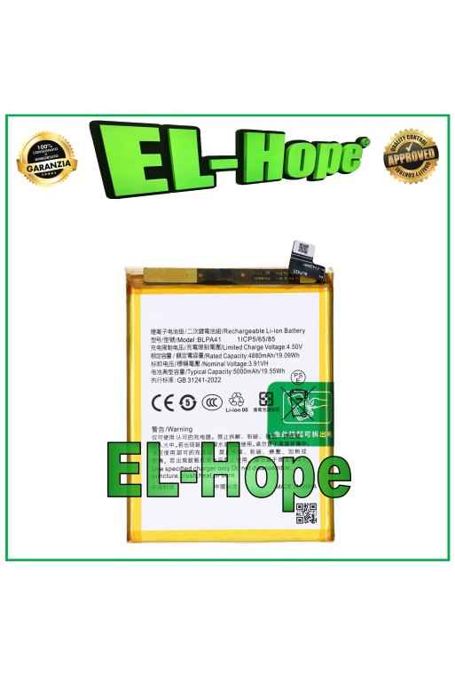 BATERÍA BLPA41 1ICP5/65/85 PARA OPPO RENO 11 F 5G CPH2603 5000mAh IGUAL A LA ORIGINAL
