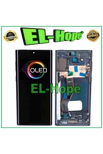 PANTALLA LCD CON MARCO OLED + PANTALLA TÁCTIL PARA SAMSUNG GALAXY NOTE 10 SM N970 F NEGRO