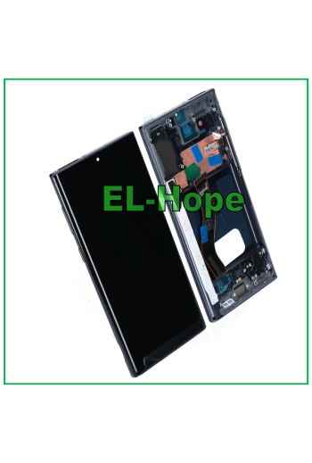 PANTALLA LCD CON MARCO OLED + PANTALLA TÁCTIL PARA SAMSUNG GALAXY NOTE 10 SM N970 F NEGRO