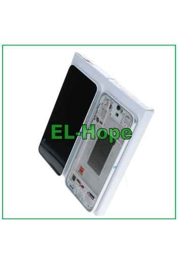 PANTALLA TÁCTIL LCD DE SERVICIO ORIGINAL SAMSUNG GALAXY A36 5G SM-A366 BLANCO PLATA