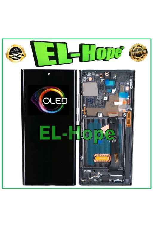 MARCO OLED + PANTALLA LCD TÁCTIL PARA SAMSUNG GALAXY NOTE 20 ULTRA N985 N986 NEGRO