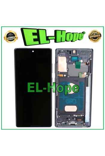 PANTALLA TFT CON MARCO PARA SAMSUNG GALAXY NOTE 20 SM- N980 N981 CRISTAL LCD TÁCTIL GRIS