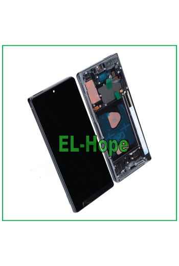 PANTALLA TFT CON MARCO PARA SAMSUNG GALAXY NOTE 20 SM- N980 N981 CRISTAL LCD TÁCTIL GRIS