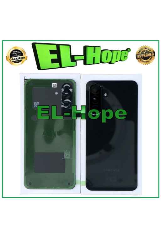CUBIERTA TRASERA DE BATERÍA ORIGINAL SAMSUNG GALAXY A36 5G SM-A366 NEGRA