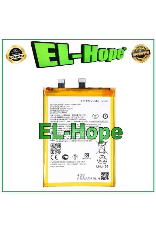 BATERIA QC50 PARA MOTOROLA MOTO EDGE 50 FUSION 5000 mAh IGUAL A LA ORIGINAL