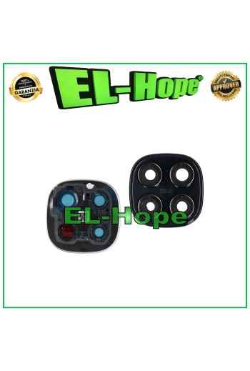 Marco de lente de camara trasera para Xiaomi Redmi Note 14 Pro 4G 24116RACCG negro